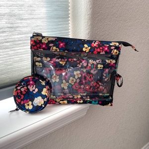 NWOT lug Trasports & Coin Pouch in Wildflower